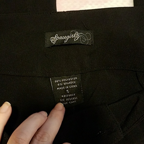 🦄 Black flare dress pants - Picture 3 of 5